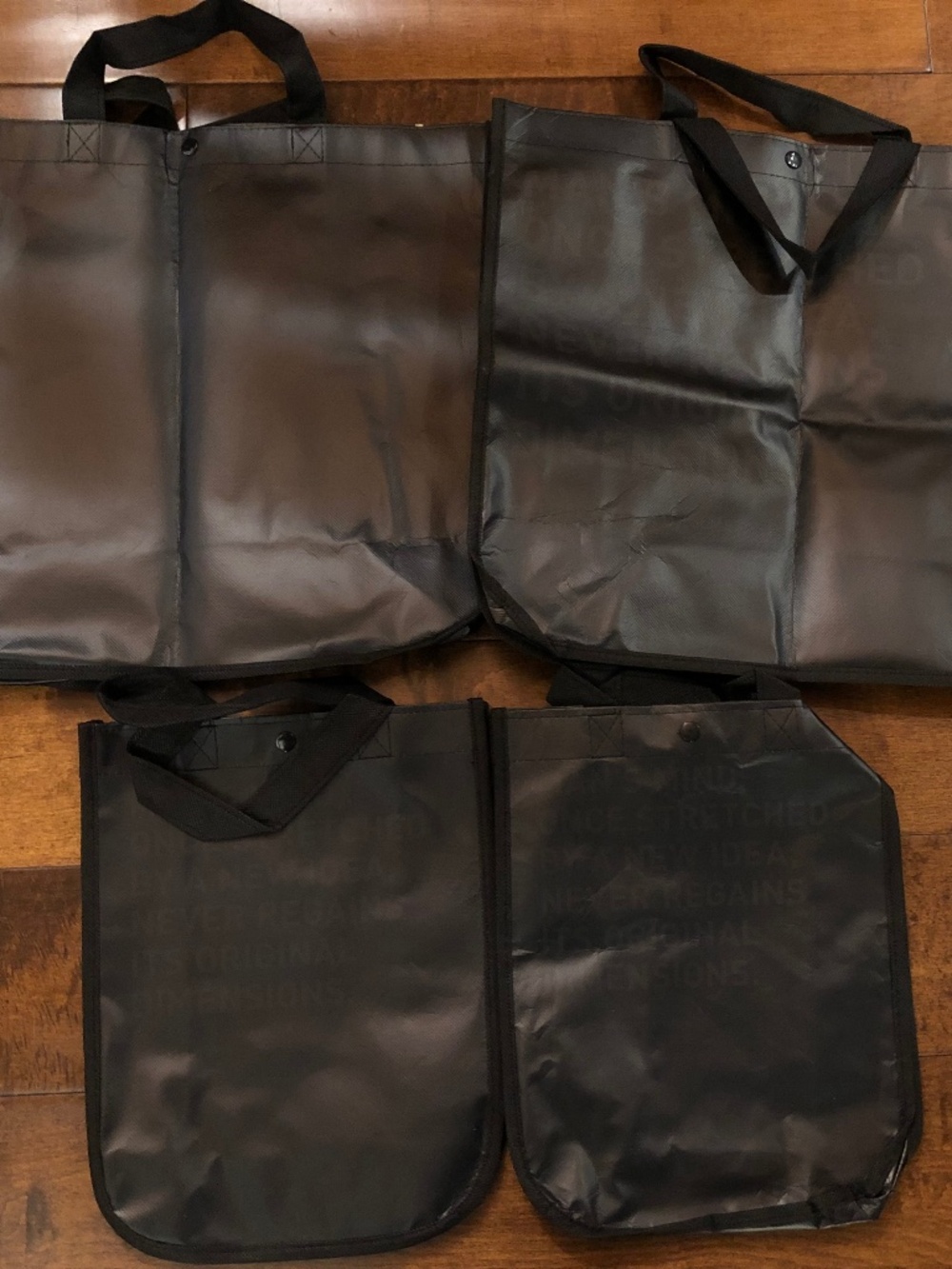 Collectable Lululemon reusable totes